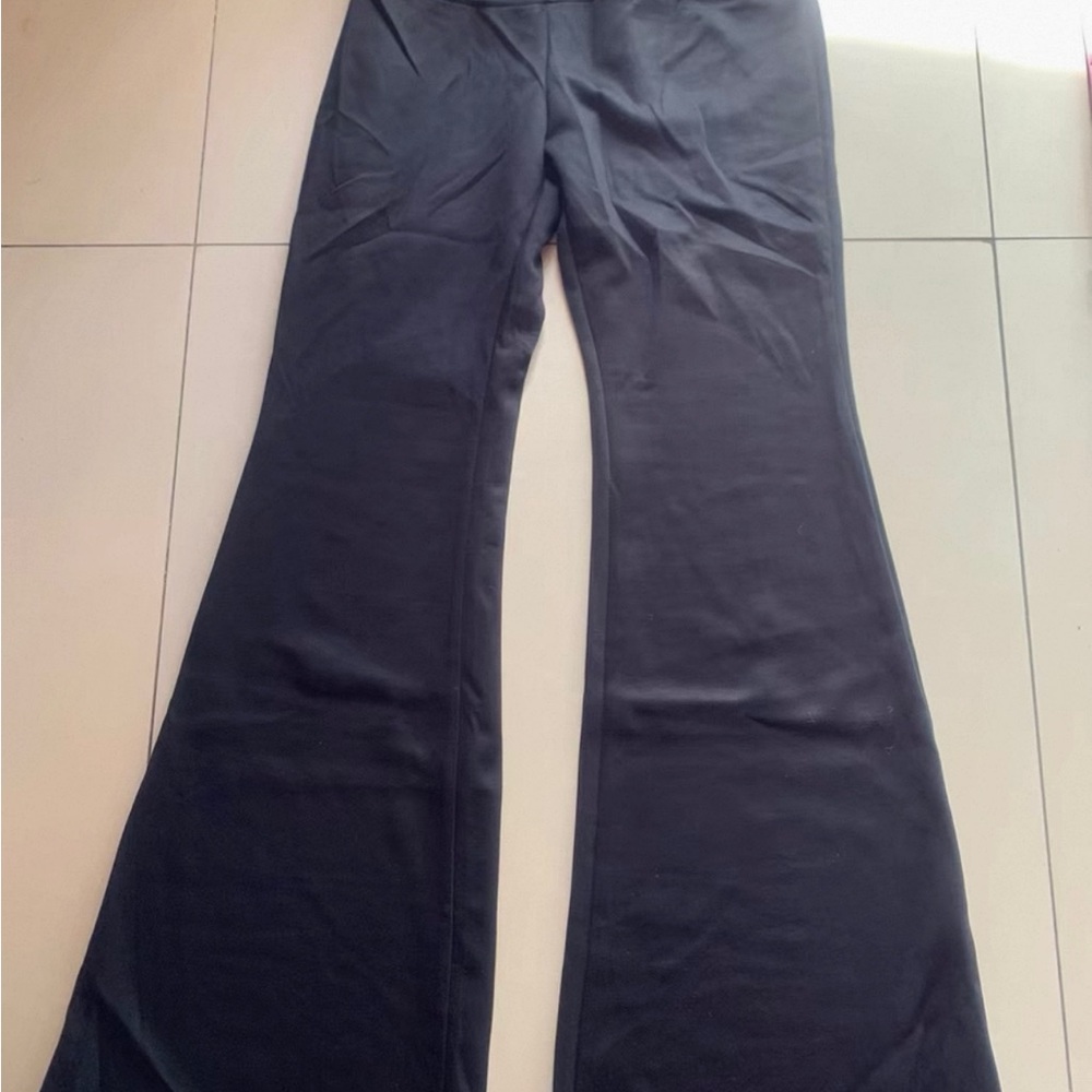 Black Flared Pants